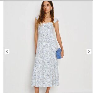 Reformation Petites Bryson Dress Ivory - Size 2P